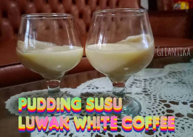 Puding Susu Luwak White Coffe