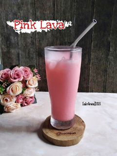 Foto resep Pink Lava