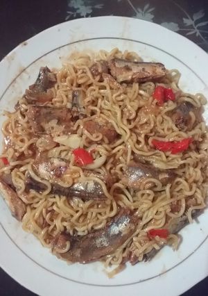 Foto resep Sarden mie goreng indomie