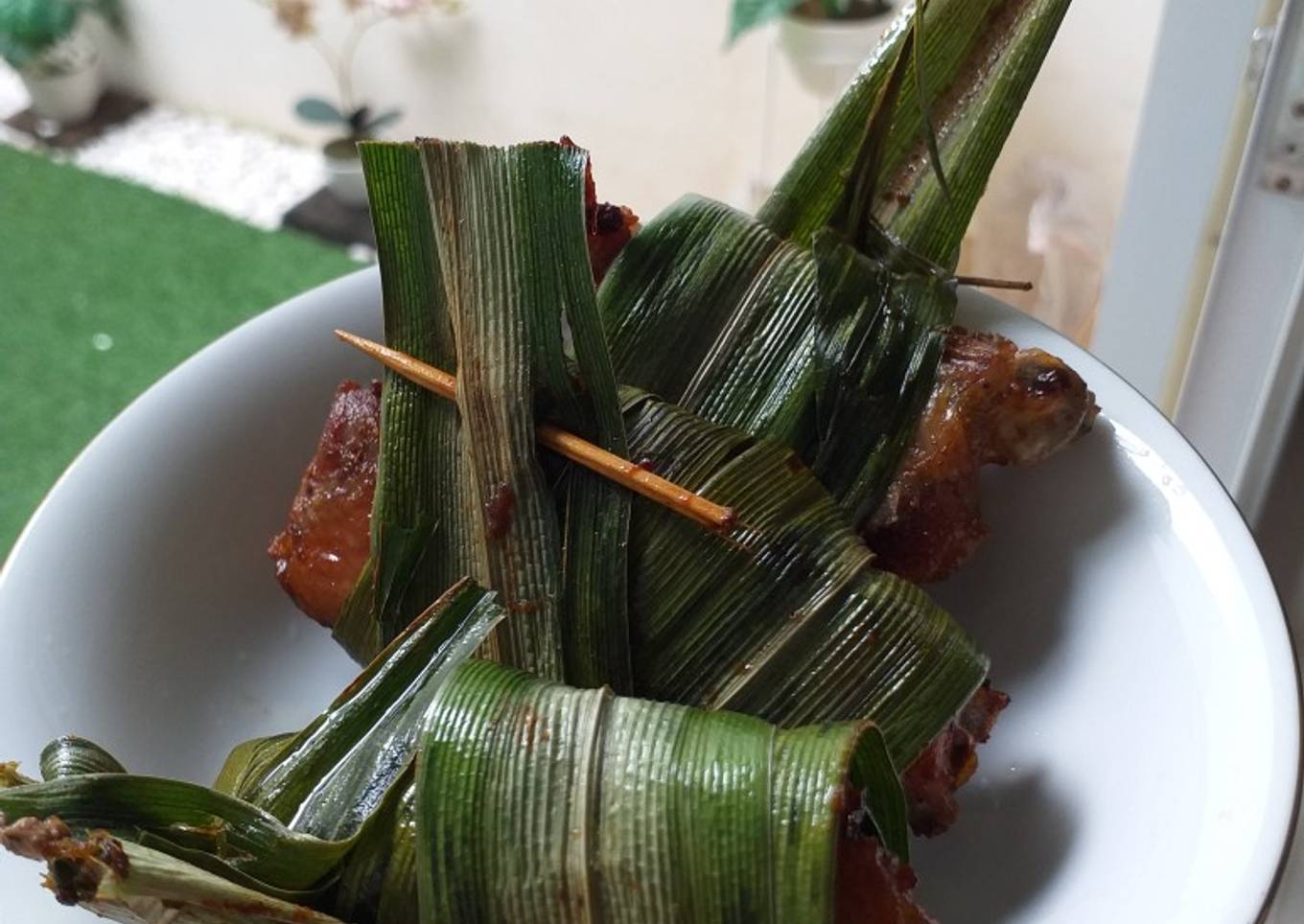 Ayam goreng pandan