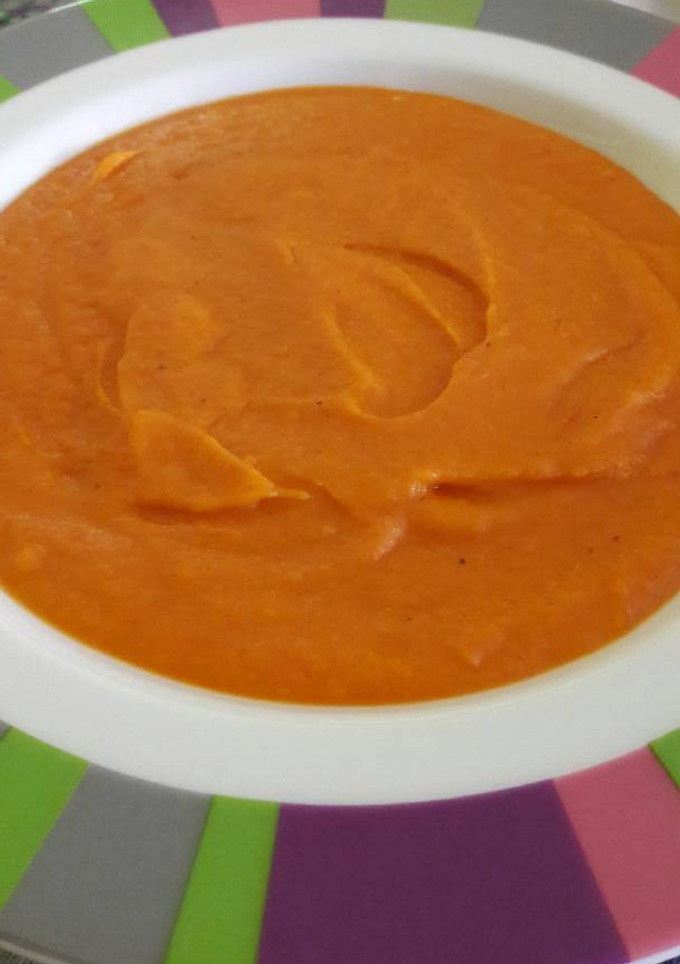 Una foto de Crema de boniato