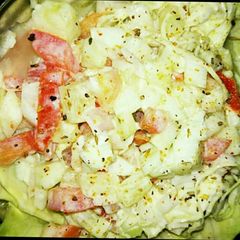 Russian salad A picture of Russian salad.