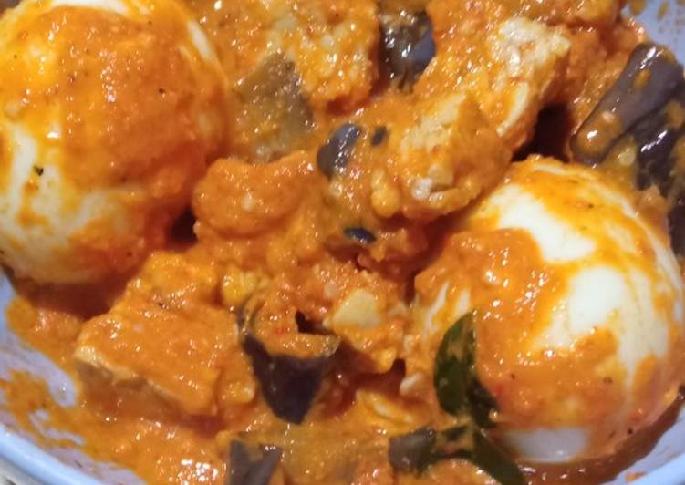 Mudah Cepat Memasak Balado telor tempe terong Ala Rumahan