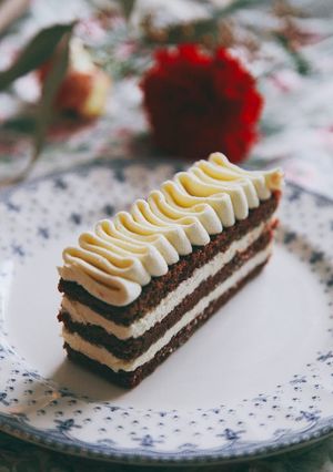 Una foto de Cream cheese y chocolate blanco