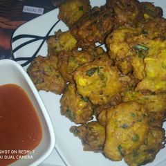 A picture of Corn pakoda.