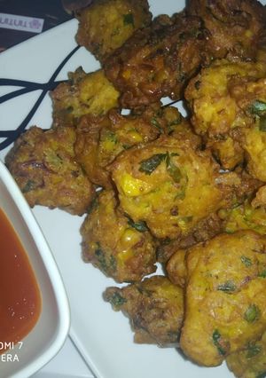 A picture of Corn pakoda.