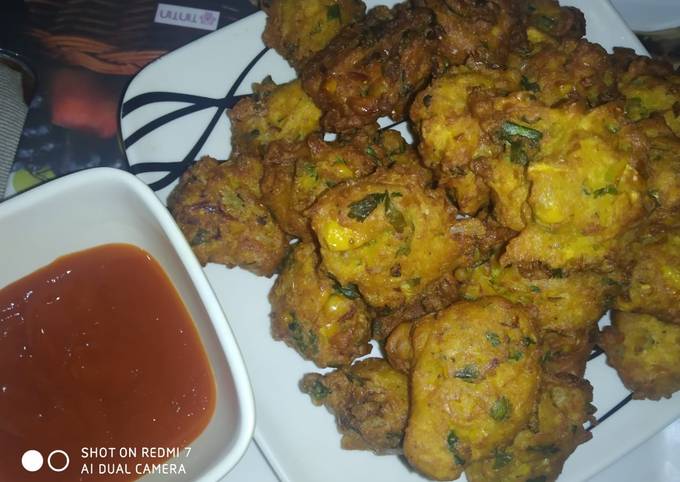 Simple Way to Prepare Award-winning Corn pakoda