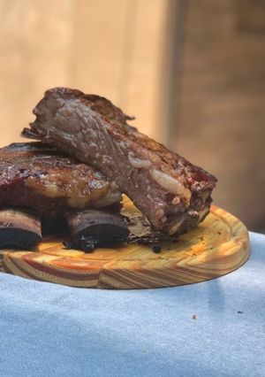 Una foto de Tira de asado