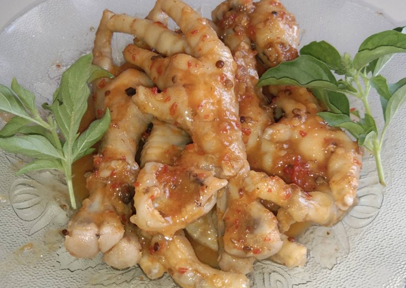 Ceker ayam pedas