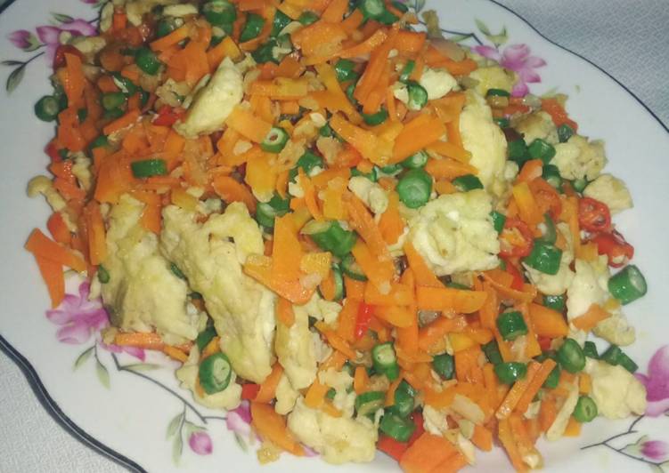 Bumbu memasak Orak-arik TKW(Telur Kacang panjang Wortel) Anti Gagal