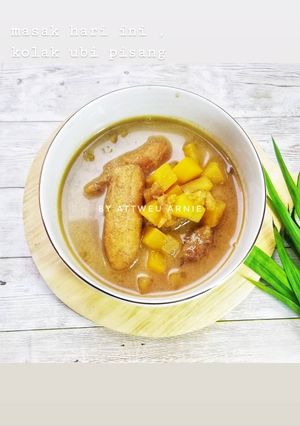 Foto resep Kolak pisang ubi enak