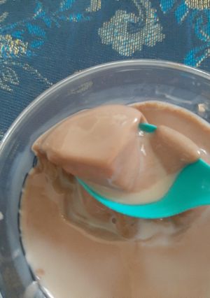 Foto resep Puding silk coklat (milo)