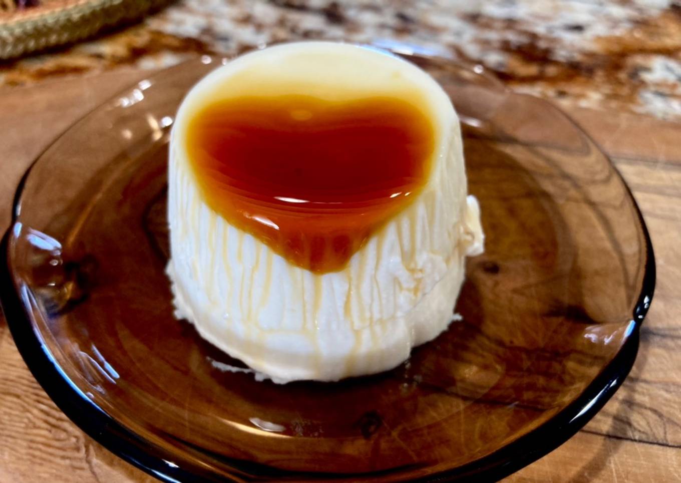 Panna cotta de queso