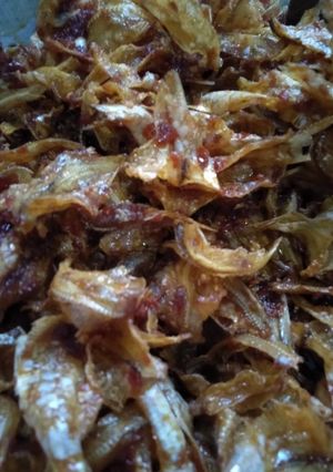 Foto resep Ikan asin kriuk pedas manis