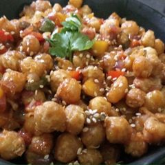 A picture of Chana Chilli Crispy.