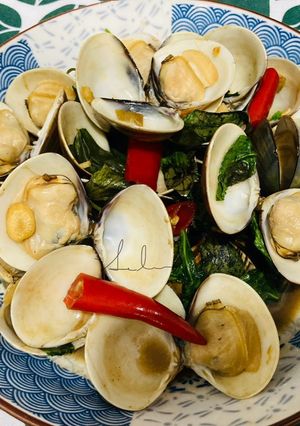 蒜炒蛤蠣/10分鐘 的食譜成品照片