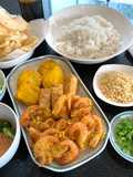 Gimbal Udang ft Nasi Lengko