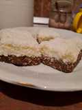 Prajitura rapida cu crema de cocos (fără coacere)
