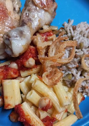 A picture of Gluten-free Egyptian Koshari.