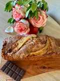 Banana Bread with Peanut Butter and Chocolate Chips (Gluten-Free and Dairy-Free)