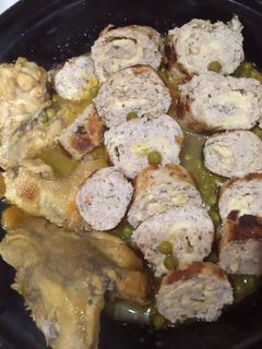 صورة لوصفة رولي دجاج بالجلبانة