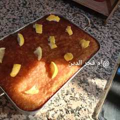 بسبوسة السميد المتوسط👌😋-レシピのメイン写真