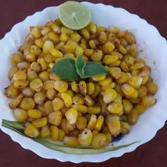 Masala sweet corn A picture of Masala sweet corn.