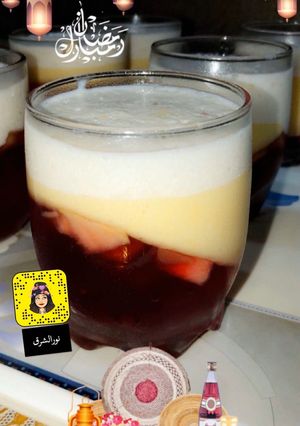 صورة لوصفة حلى الطبقات الثلاث المنعش 🍨
