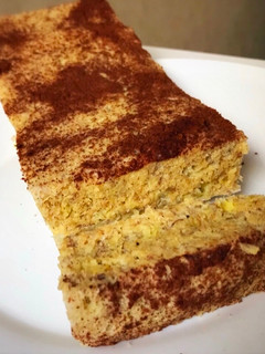 Una foto de Pan de banana y avena delicioso