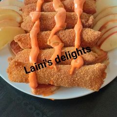 A picture of Crunchy bread roll.