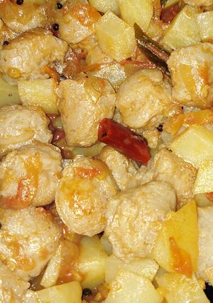 A picture of Potato soya#chef Deena.