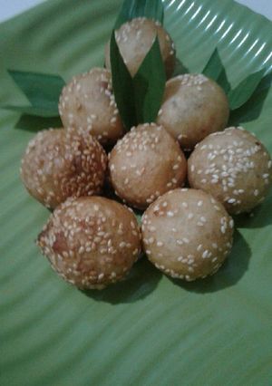 Foto resep Kue bola wijen