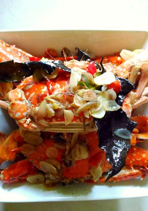 Foto resep Kepiting warna warni