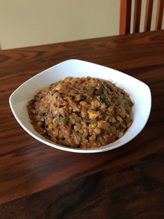 A picture of Noom Friendly Instant Pot Green Bean Jambalaya.