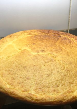 Una foto de Fainá de queso