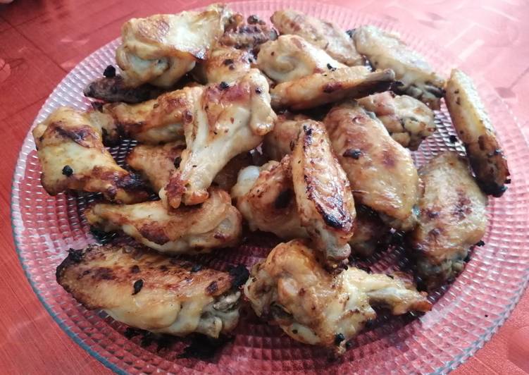 Alitas de pollo al horno