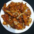 Ayam goreng tanpa tulang saus mentega