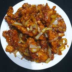 รูปของ Ayam goreng tanpa tulang saus mentega