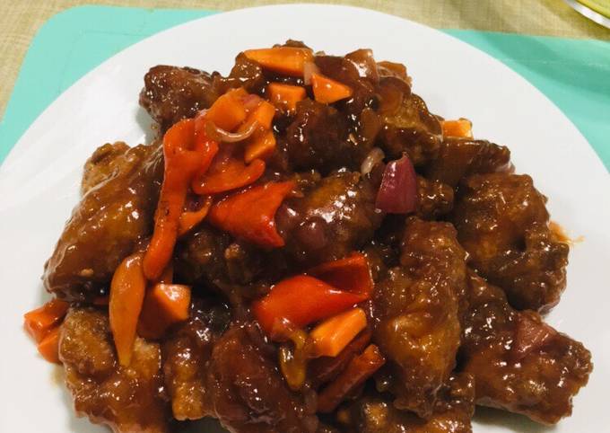 Simple Way to Prepare Quick Sweet and sour pork