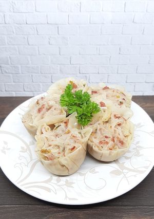 Foto resep Siomay Kornet + Bihun