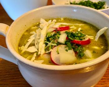 Popular Recipe Chicken Pozole Verde Delicious Steady