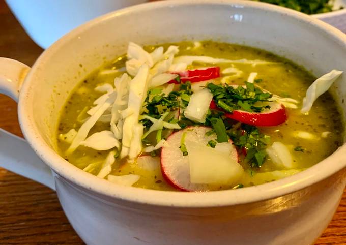 Simple Way to Prepare Speedy Chicken Pozole Verde