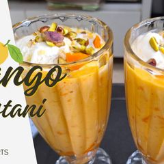 A picture of Mango mastani.