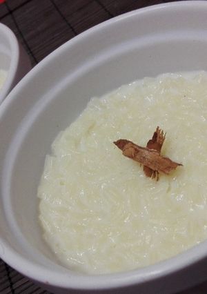 Una foto de Arroz con leche