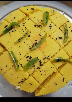 A picture of Dhokla.