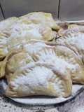 Empanadas dulces de chocolate y dulce de leche 🍫🥟