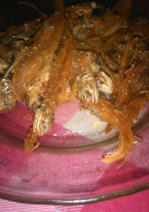 Foto resep Ikan asin bulu ayam