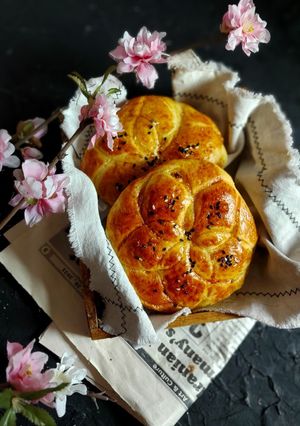 عکسی از دستور مینی فطیر صبحانه