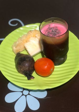 Foto resep Jus Buah Bit Nanas Tomat (Menu JSR)