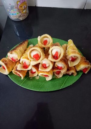 Foto resep Cum cum fla sederhana ini dbakoelanku disertai step by step